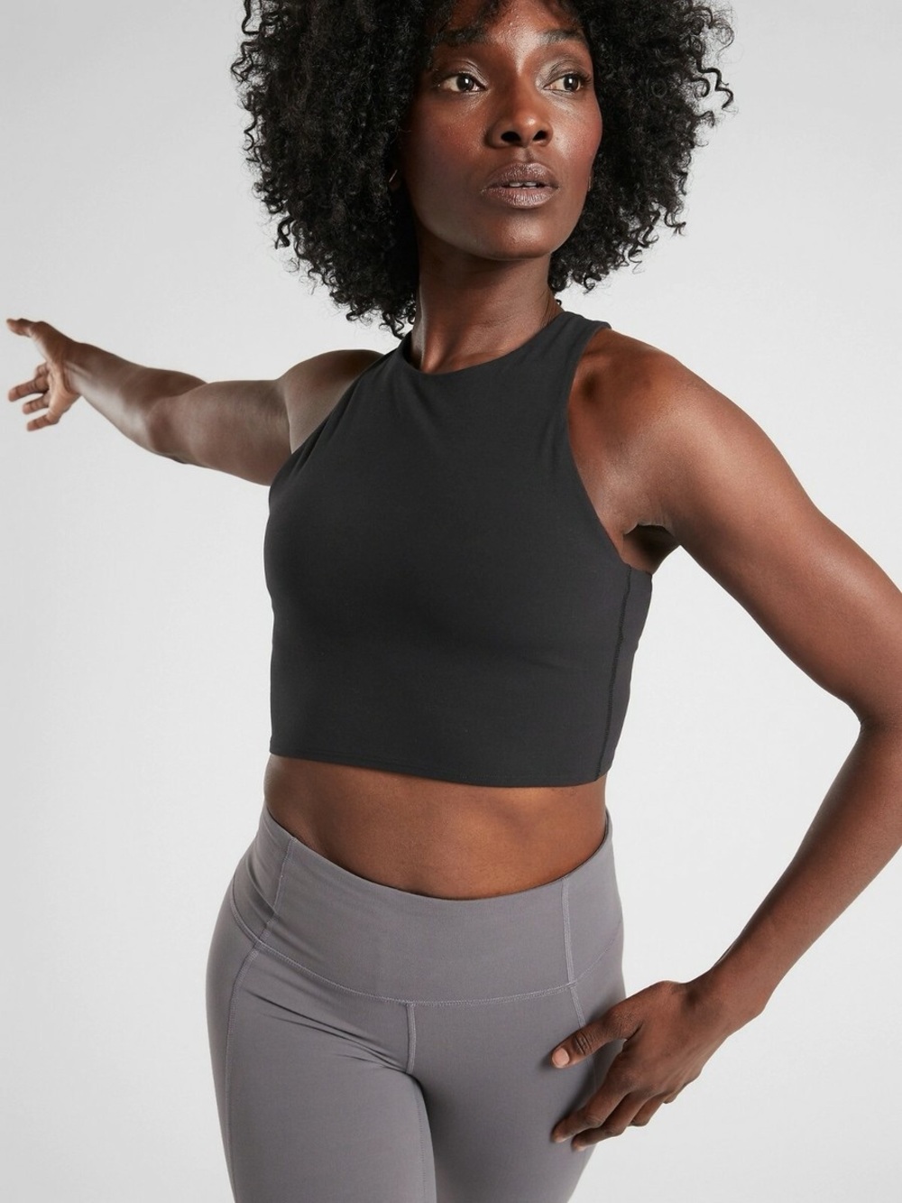 Athleta Conscious Crop Tank Bra